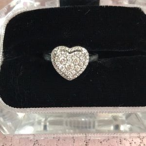 Costco Heart Shaped Diamond Ring Size 7 
